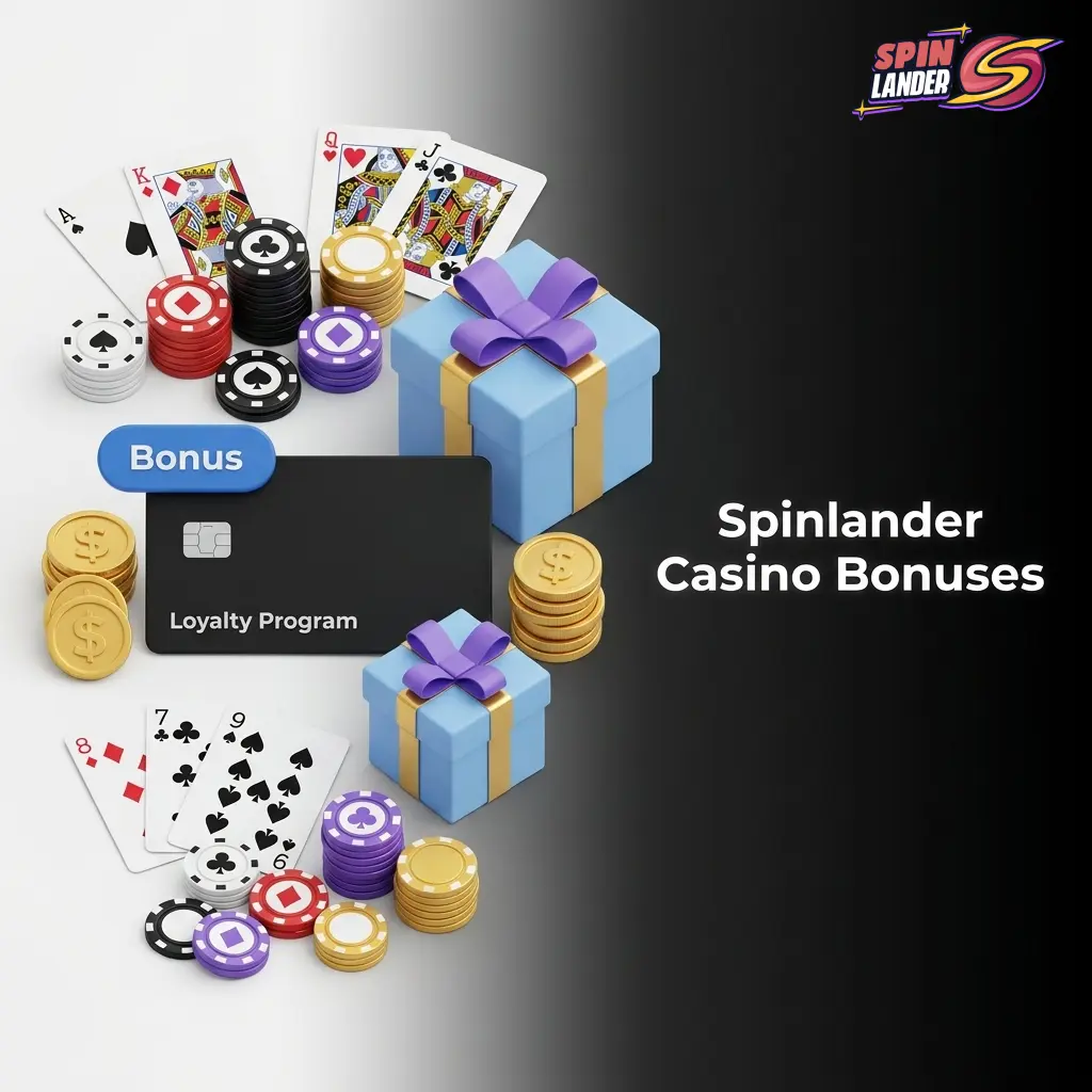 Spinlander Casino bonus promotions for Canadian players including welcome package and weekly offers