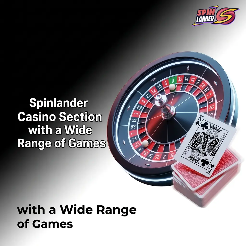 Spinlander Casino game library with slots, table games, crash games, and more from 50+ verified providers for Canadian players